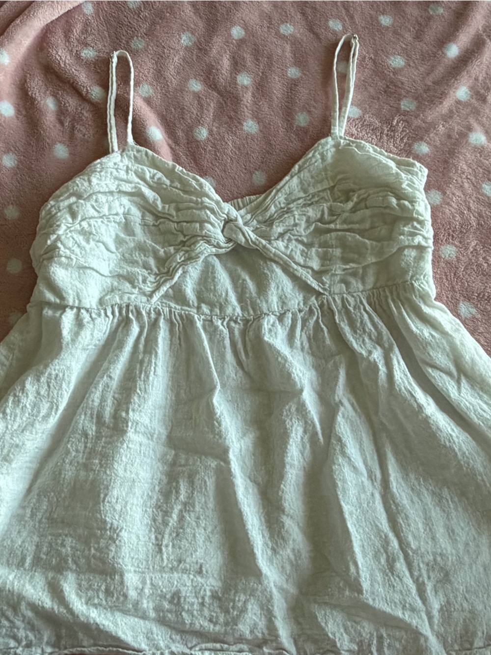 Banana Republic White Spaghetti-Strap Camisole